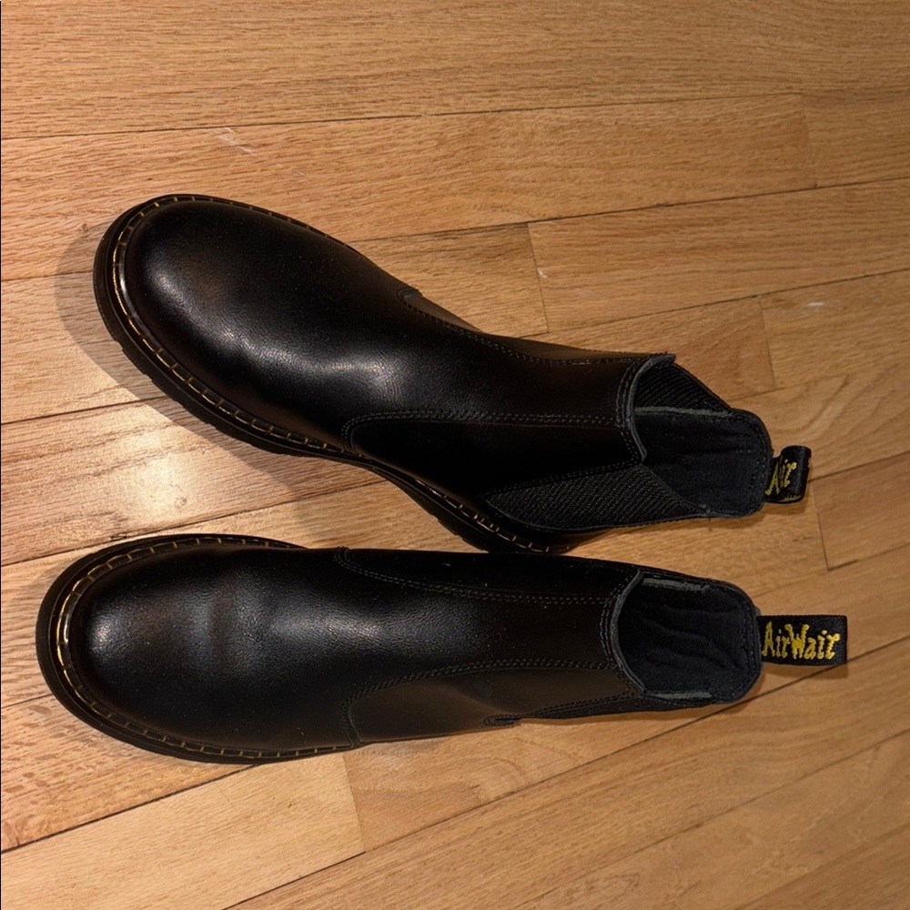 Dr. Martens Black Chelsea Ankle Boots